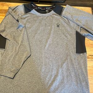 Men’s‎ XL Long sleeve grey shirt-Spyder